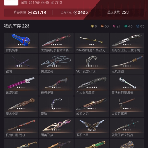 【US373-美服】24冠军/塑水宗/双城2.0/超时空/街机/暗夜/侦察/光谱/天界套装 VCT25爪 怜悯之刃 狂徒：混沌/显卡/流脓/艾沃莉 V25-6神话挂坠