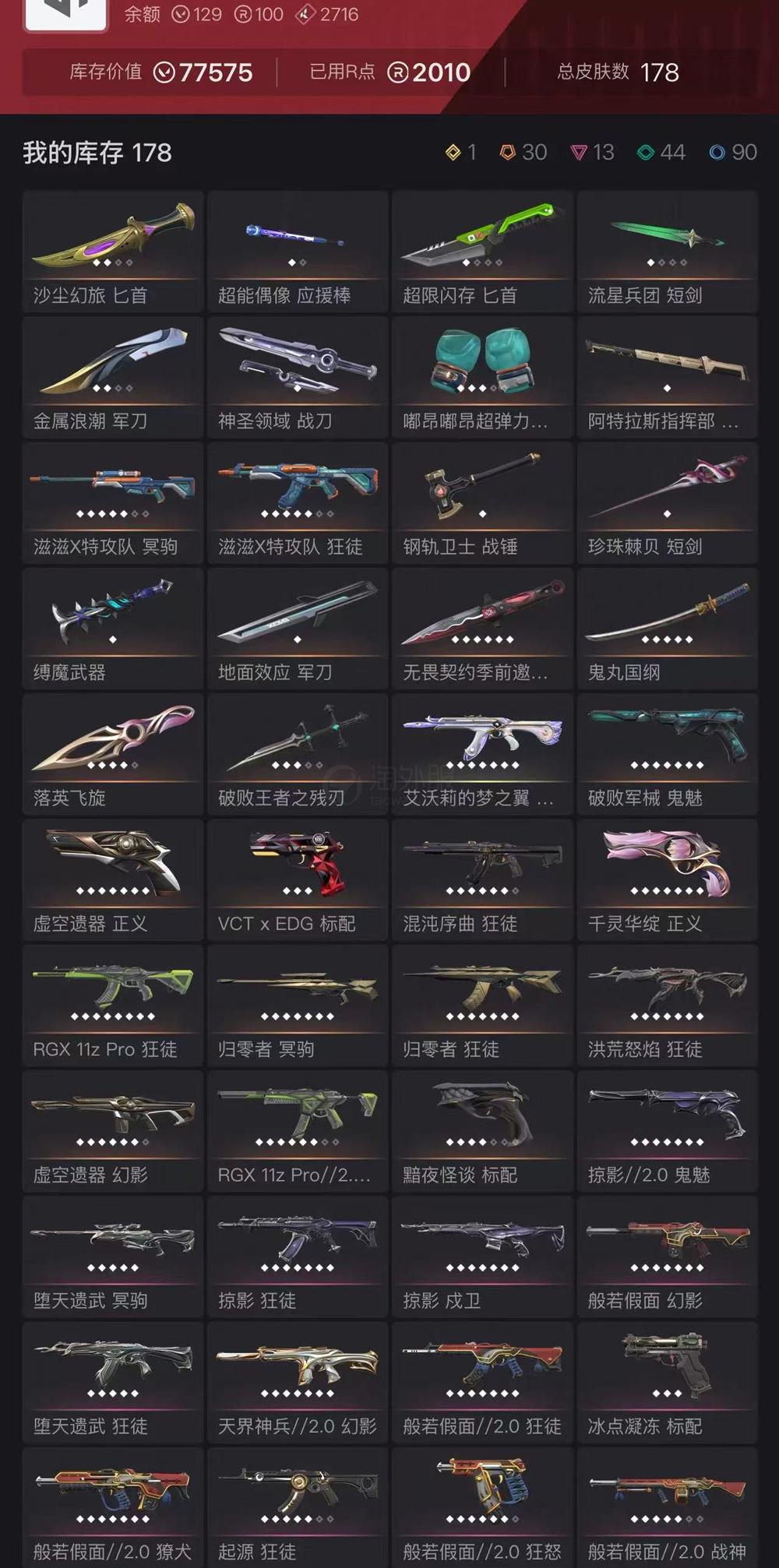 【US333-美服】怜悯之刃 滋滋特工队/恶鬼套装（第八幕超凡挂坠）狂徒：掠夺/弃王/艾沃莉/显卡/流脓/混沌/起源 幻象：鎏金/虚无等