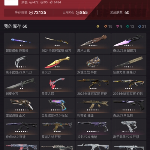 【US339-美服】24冠军/双城/离子/奇点套装 23冠军狂徒 离火刃 狂徒：异星/盖亚 幻象：恶鬼 其他：弃王狙/虚无正义